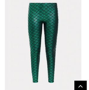 Torrid Mermaid Leggings 3x